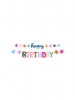 Baner Happy Birthday-Starburst-1,5m